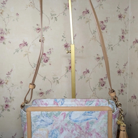 Brahmin Carrie Creme Talitha Crossbody Bag - Picture 1 of 9